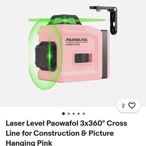 Laser level pink